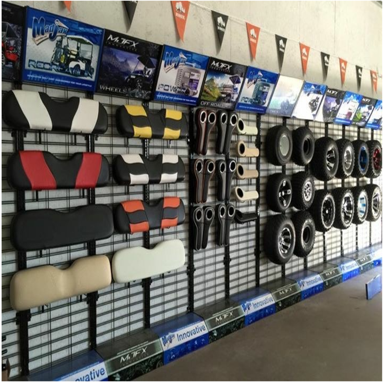 Parts & Accessories Coming Soon JBC Golf Carts