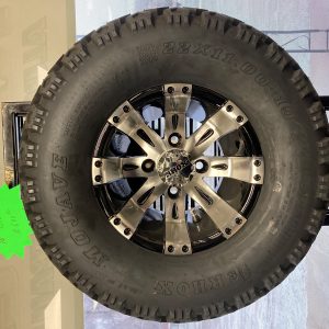 10" RIM AND ALL TERRAIN TIRE